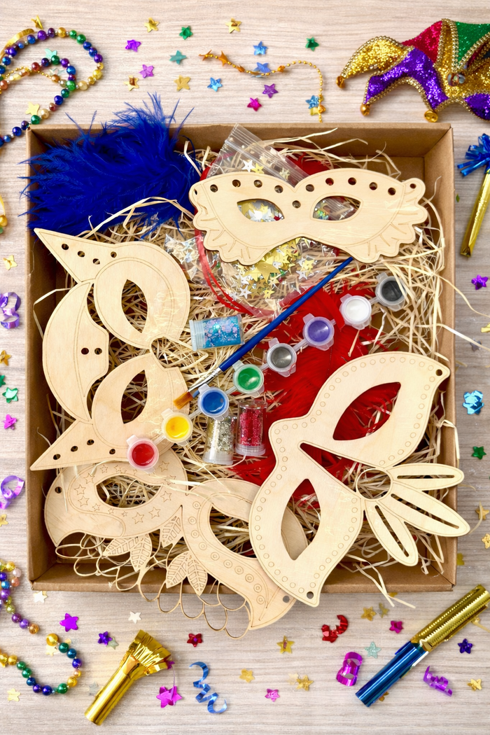 DIY Venetian mask craft kit