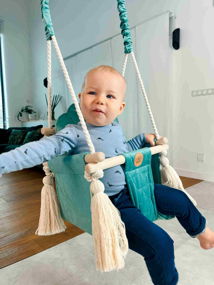 Classic swing Shell — velvet, sage