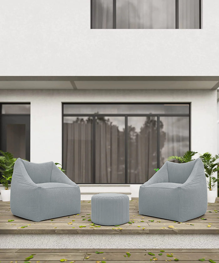 Lazy corduroy chair — small