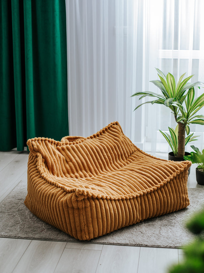 Children’s corduroy chair — Teddy Bear
