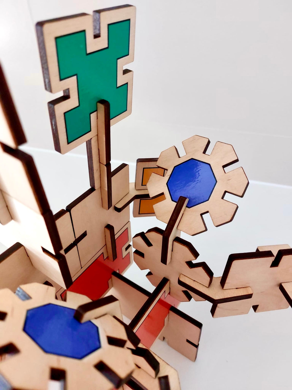 Wooden building blocks — Basic