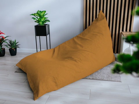 Sitzsack aus Cord für Kinder — Banane