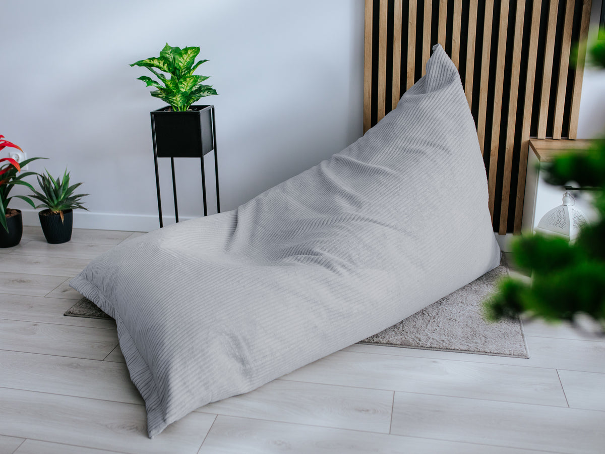 Sitzsack aus Cord für Kinder — Banane