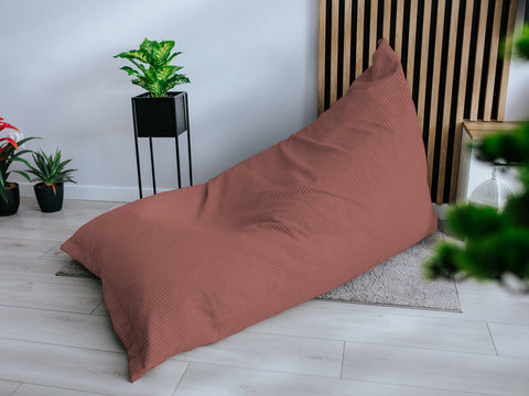 Sitzsack aus Cord für Kinder — Banane
