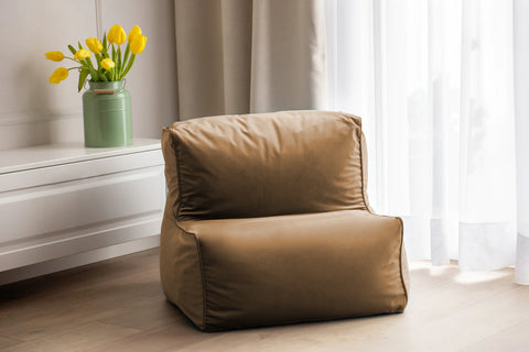 Children’s velvet beanbag chair — Elka
