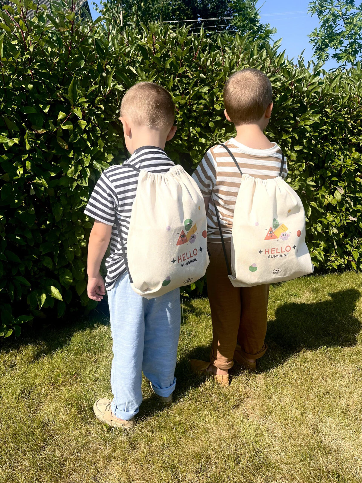 Turnbeutel aus umweltfreundlicher Baumwolle — HELLO SUNSHINE