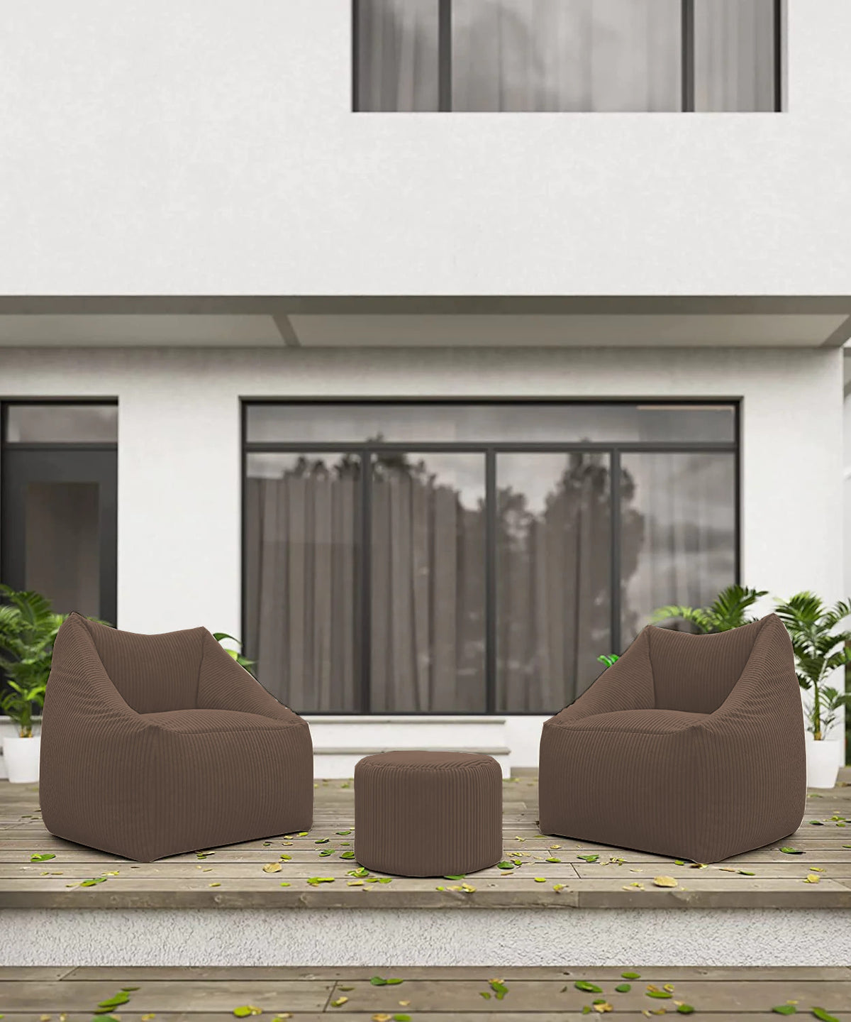 Manšestrové kreslo Lazy — veľké