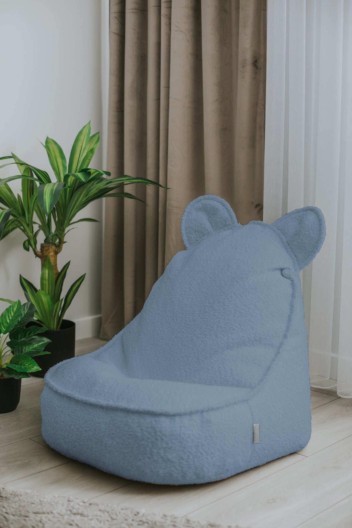 Pufa dziecięca bouclé – Muminek