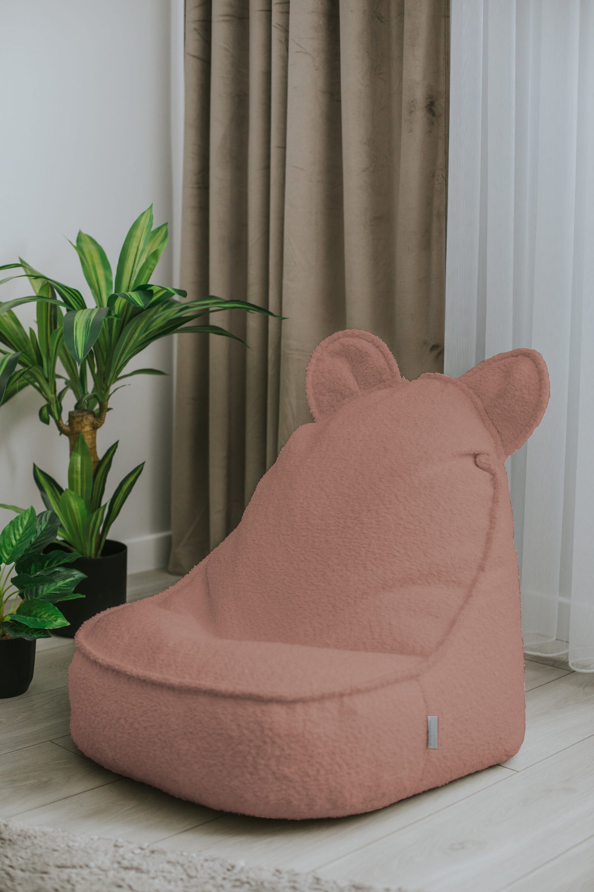 Pufa dziecięca bouclé – Muminek