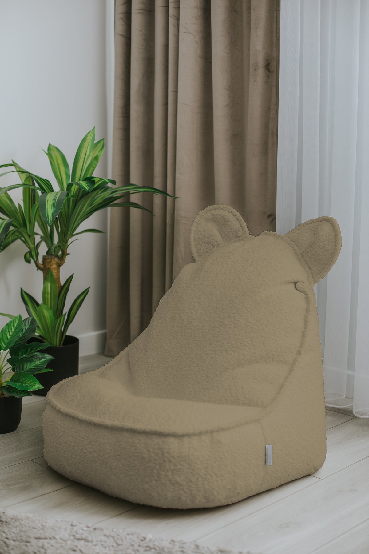 Pufa dziecięca bouclé – Muminek