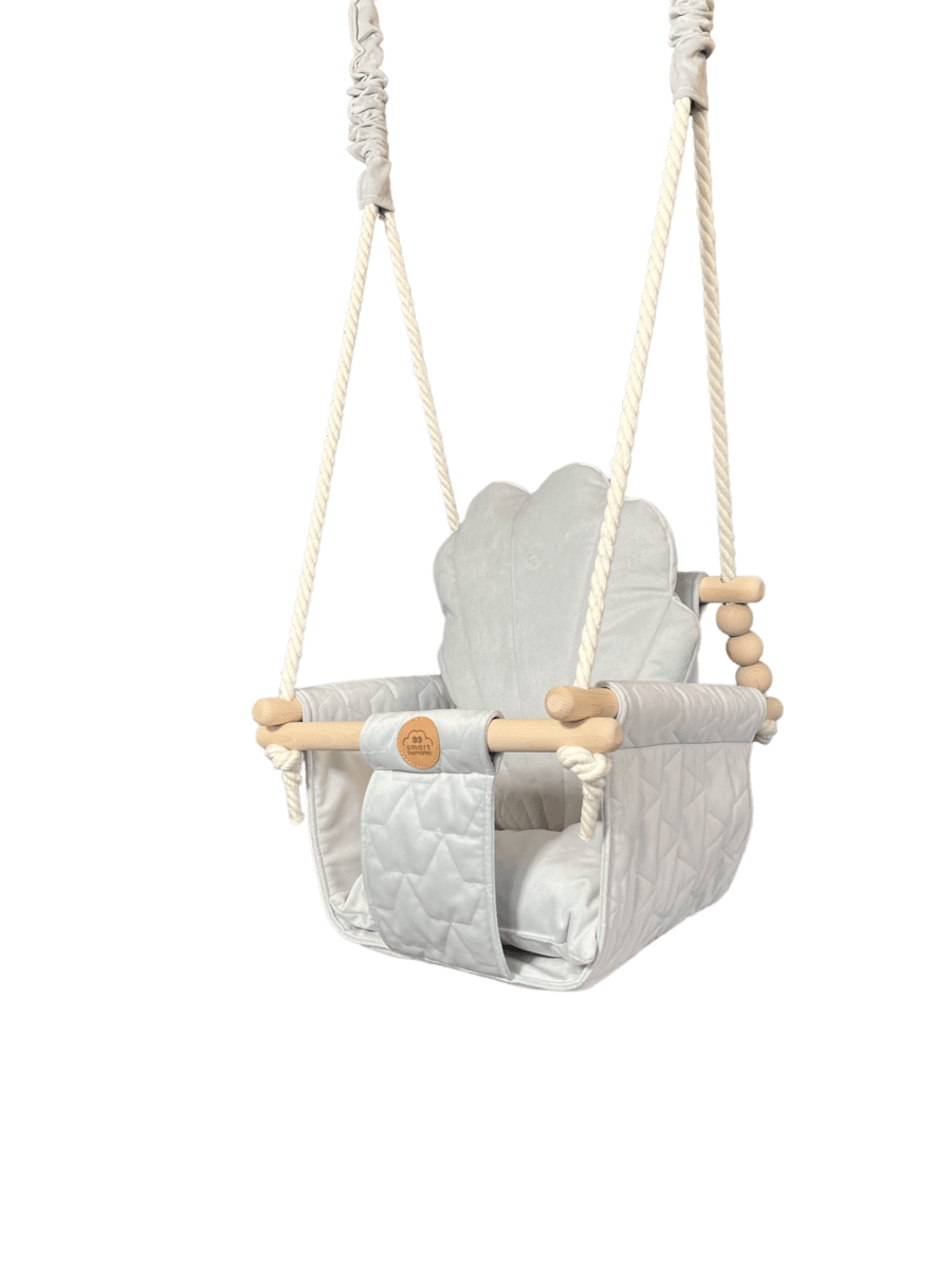 Classic swing Shell — velvet, silver