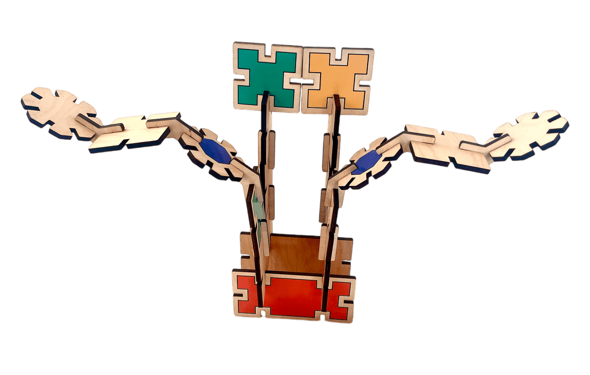 Wooden building blocks — Basic