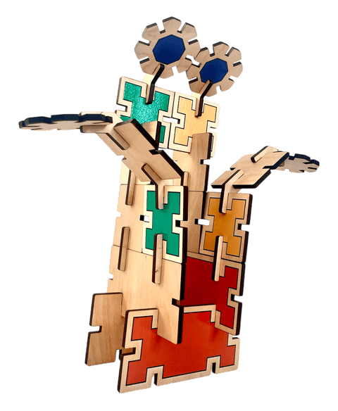 Wooden building blocks — Basic