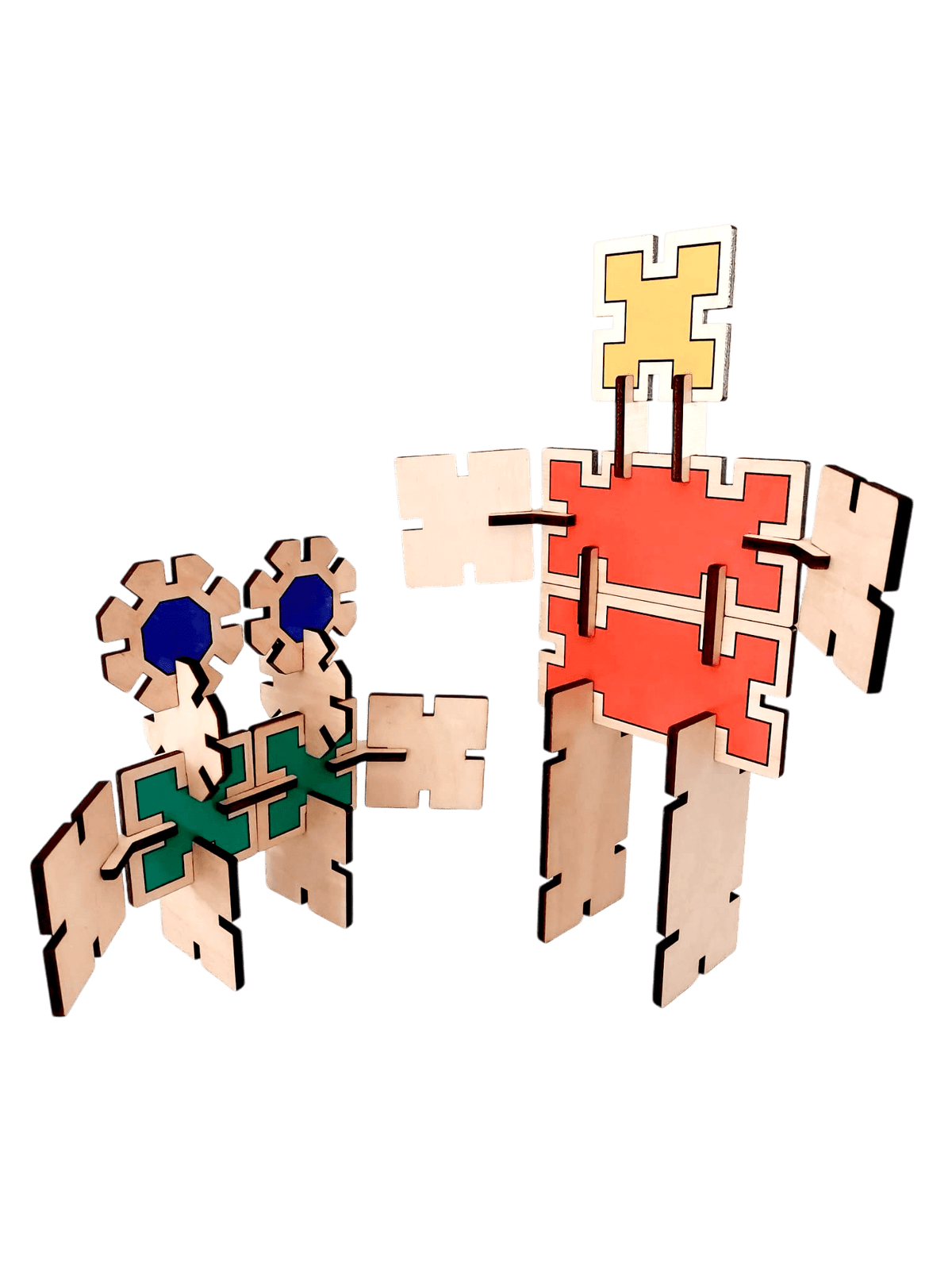 Wooden building blocks — Basic