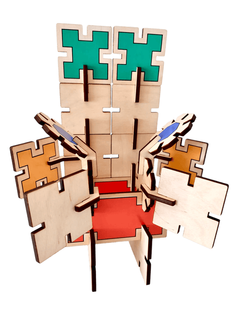 Wooden building blocks — Basic
