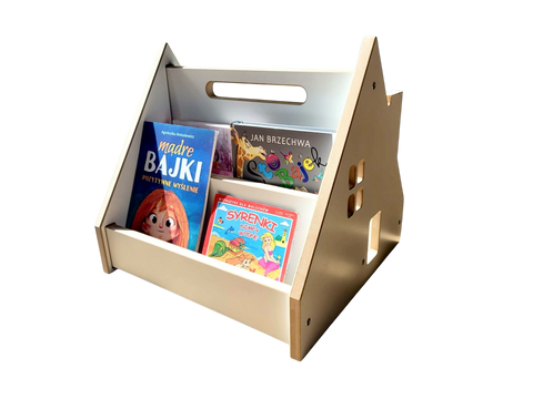 Montessori bookshelf for children