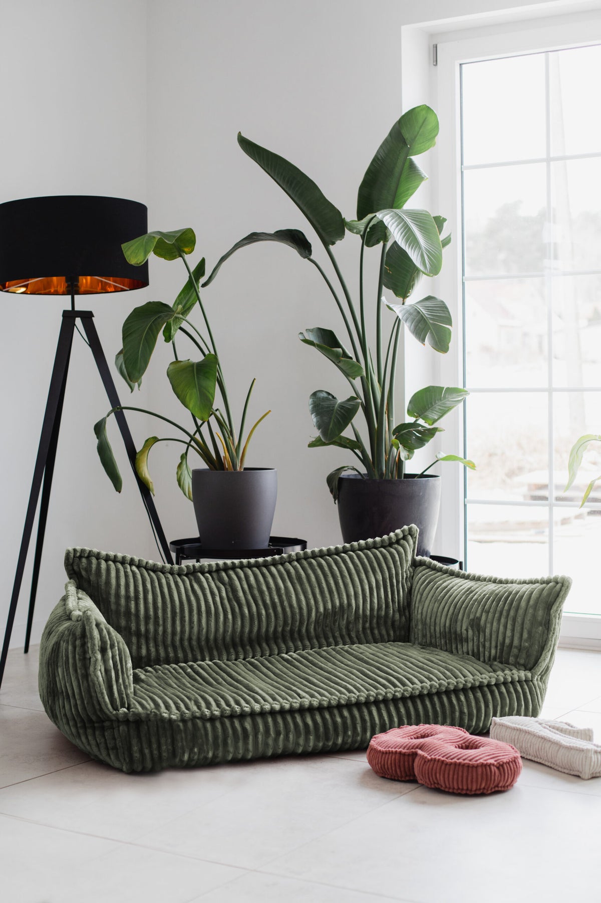 Children’s corduroy sofa