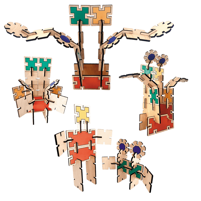 Wooden building blocks — Basic