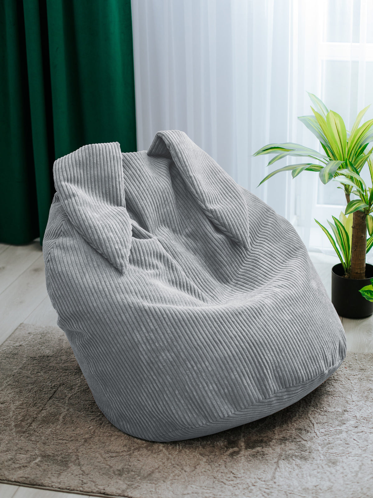 Children’s corduroy beanbag — Rabbit