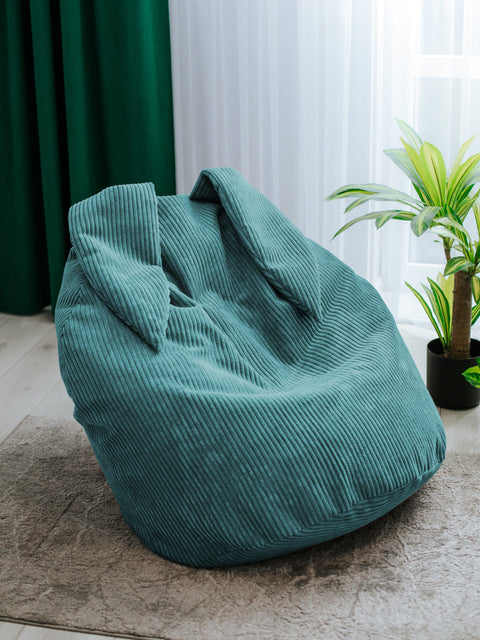 Children’s corduroy beanbag — Rabbit