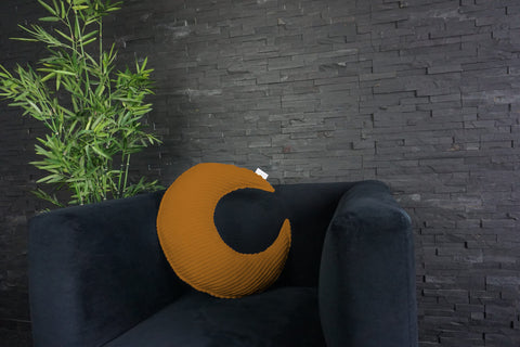 Kinderkissen aus Cord — Mond