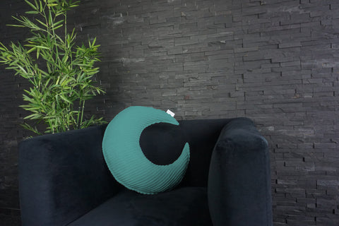 Kinderkissen aus Cord — Mond