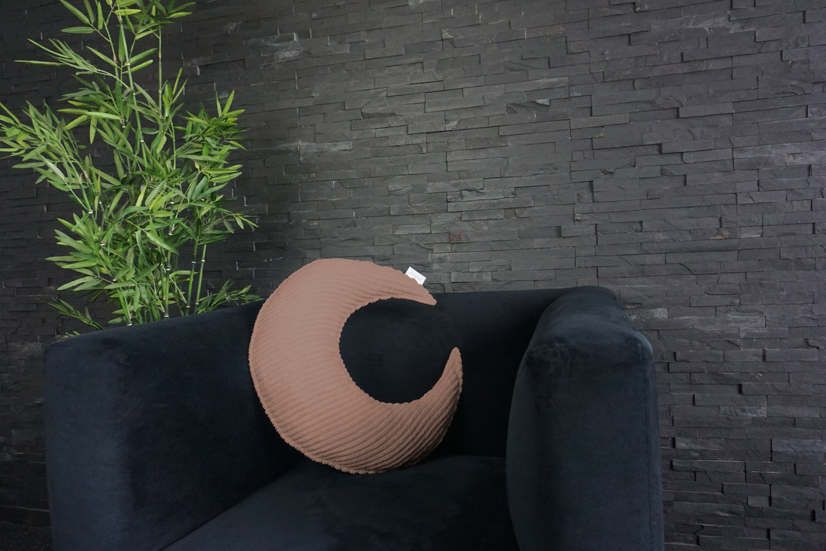 Kinderkissen aus Cord — Mond