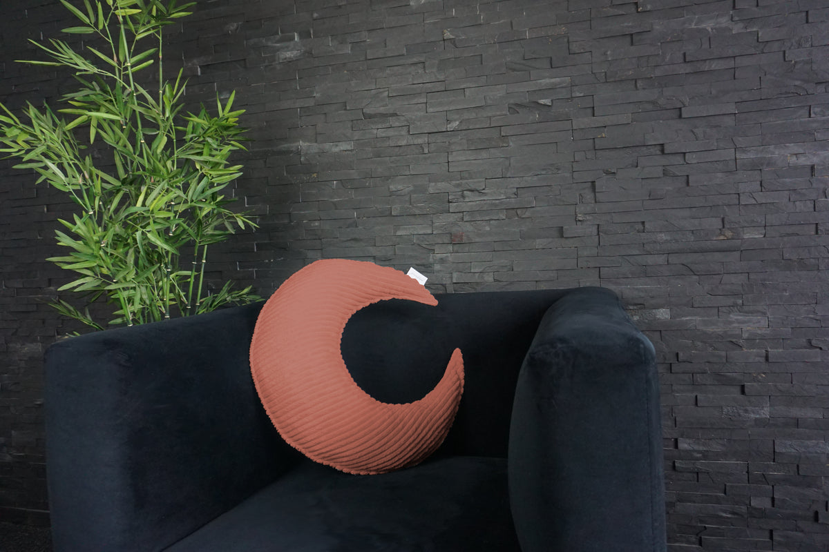 Kinderkissen aus Cord — Mond