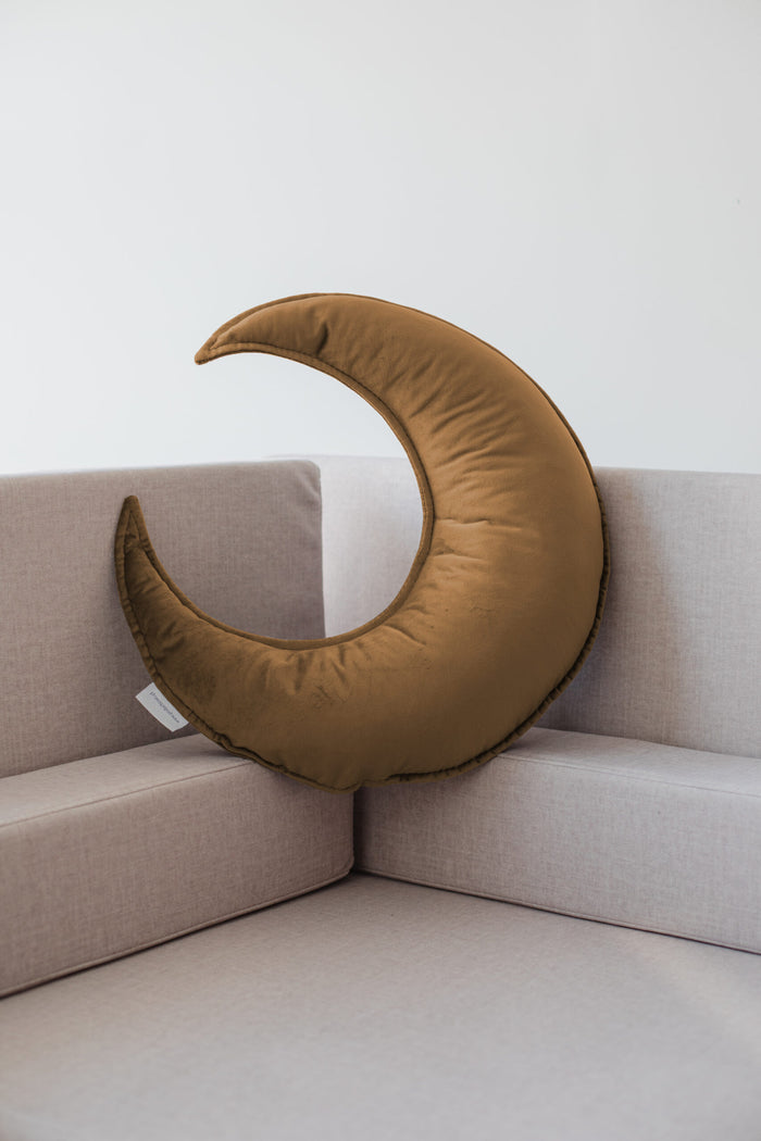 Velvet cushion for children — Moon