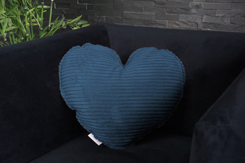 Corduroy cushion for children — Heart