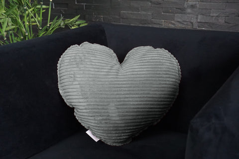 Corduroy cushion for children — Heart